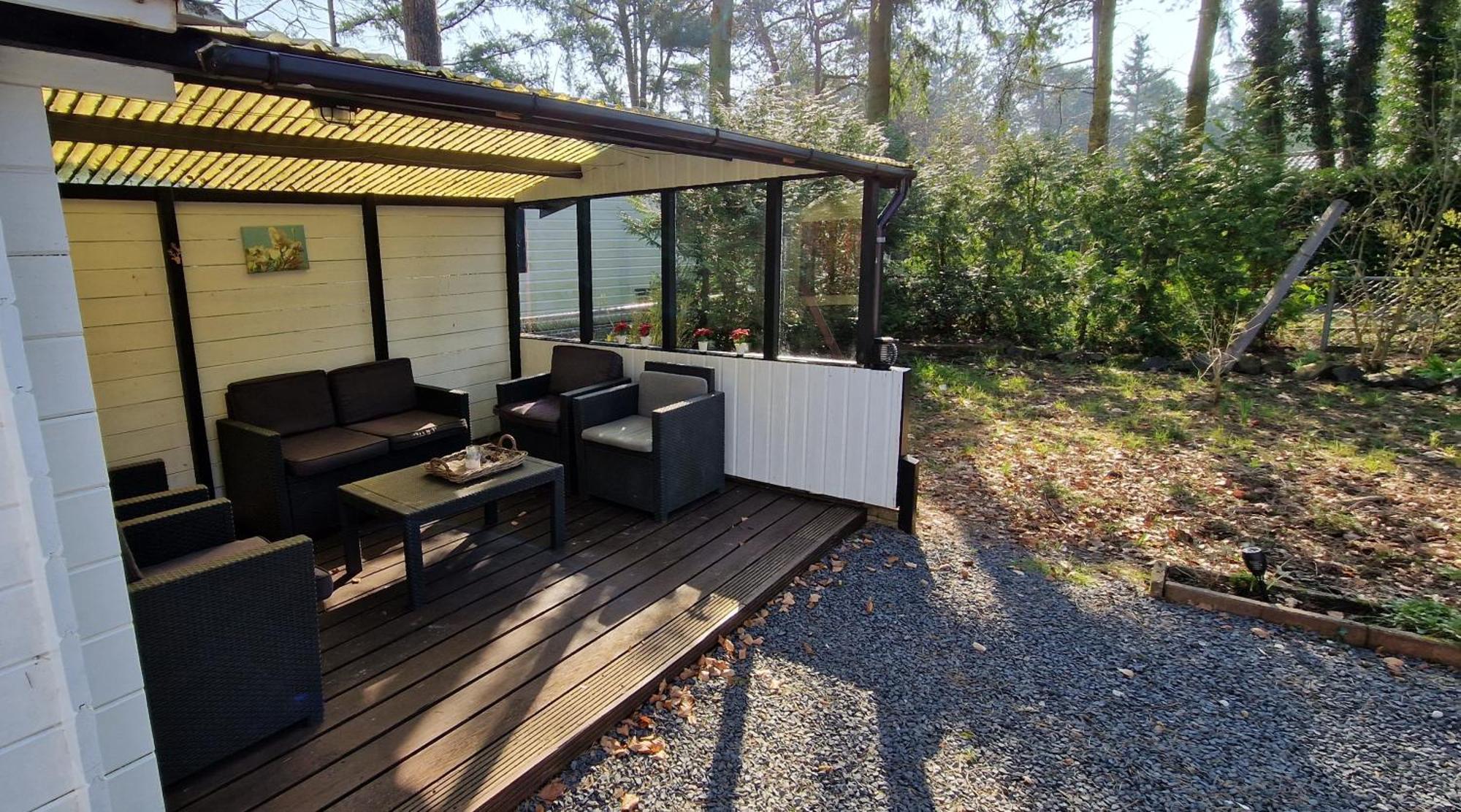 "Dennenhuisje" Op Bospark Ijsselheide Hattemerbroek Kültér fotó