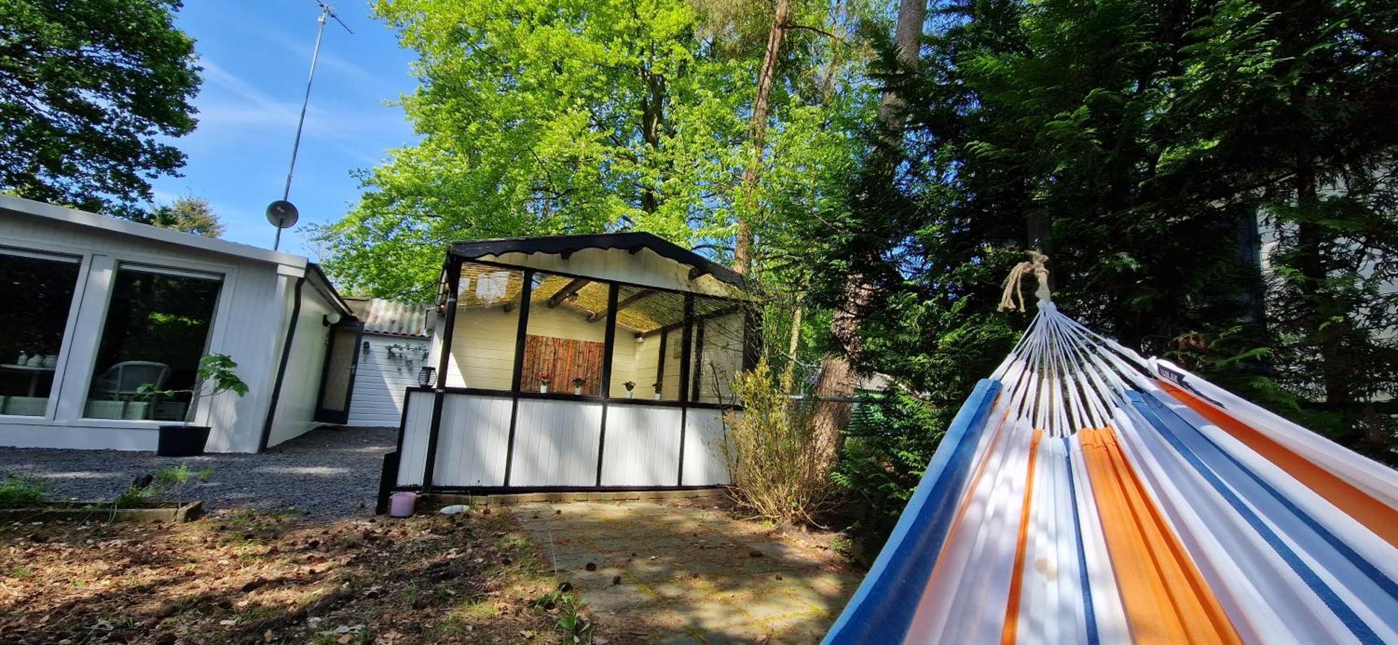 "Dennenhuisje" Op Bospark Ijsselheide Hattemerbroek Kültér fotó